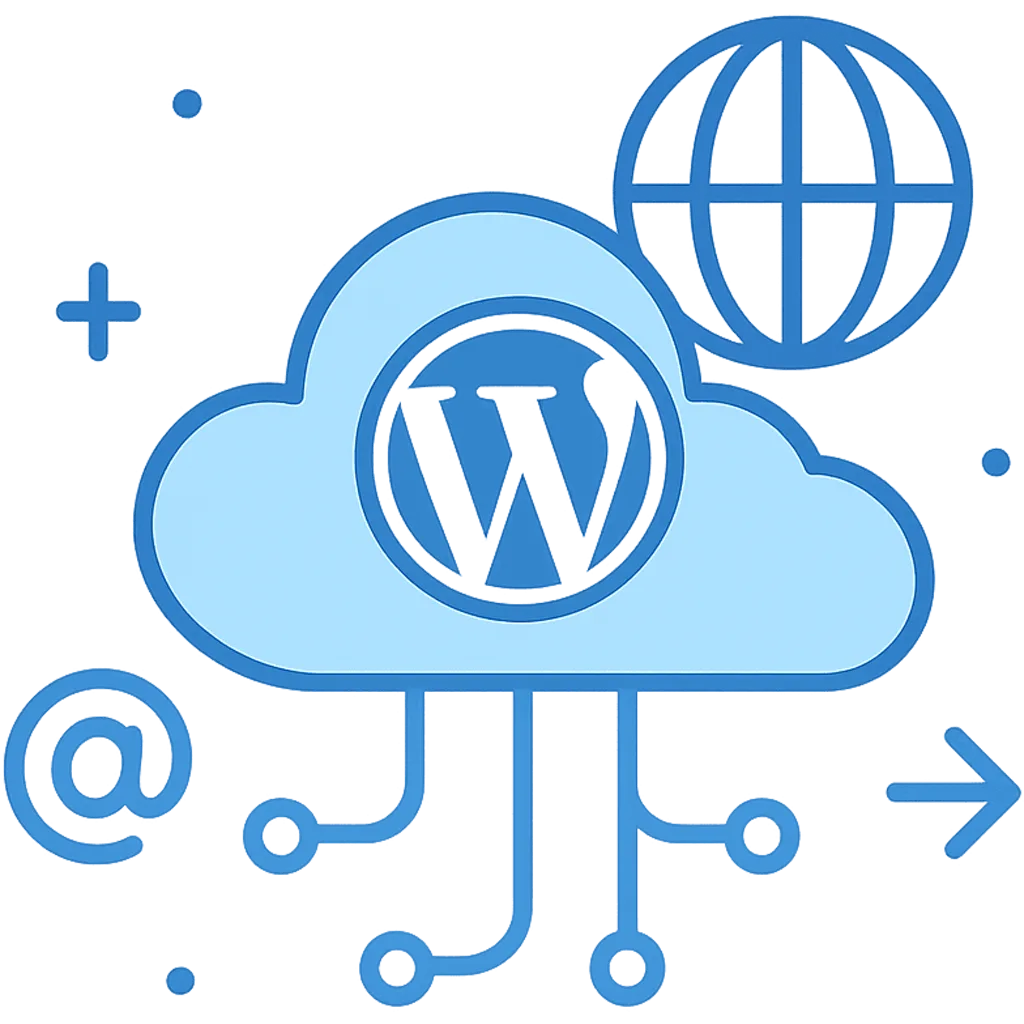 Servicio de hosting WordPress en la nube con conectividad global