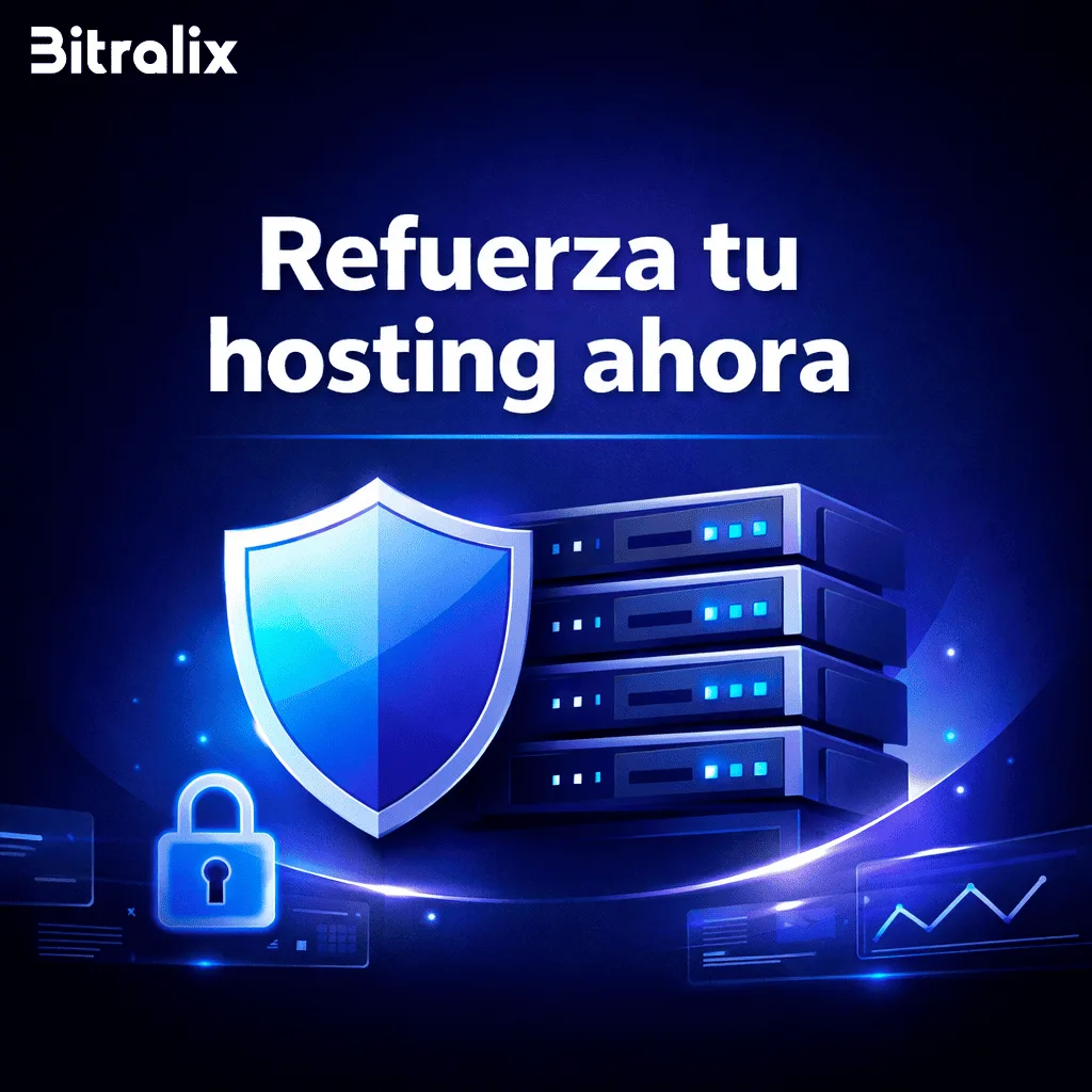 Refuerza tu hosting ahora con Bitralix