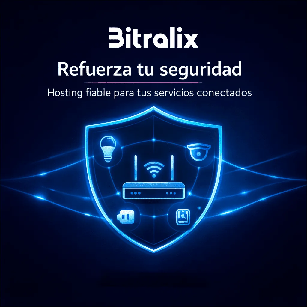 CTA de Bitralix sobre seguridad IoT y hosting seguro.