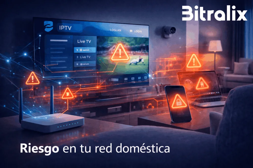 Amenaza de las IPTV piratas en redes domésticas y riesgo para el WiFi