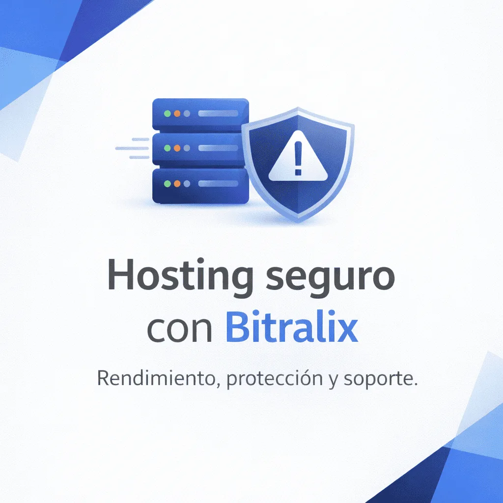 Hosting seguro y soporte en Bitralix
