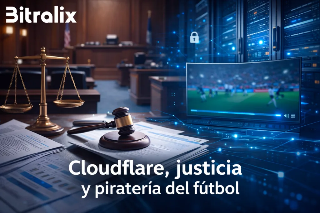 Juzgado investiga a Cloudflare y a su CEO por la piratería del fútbol