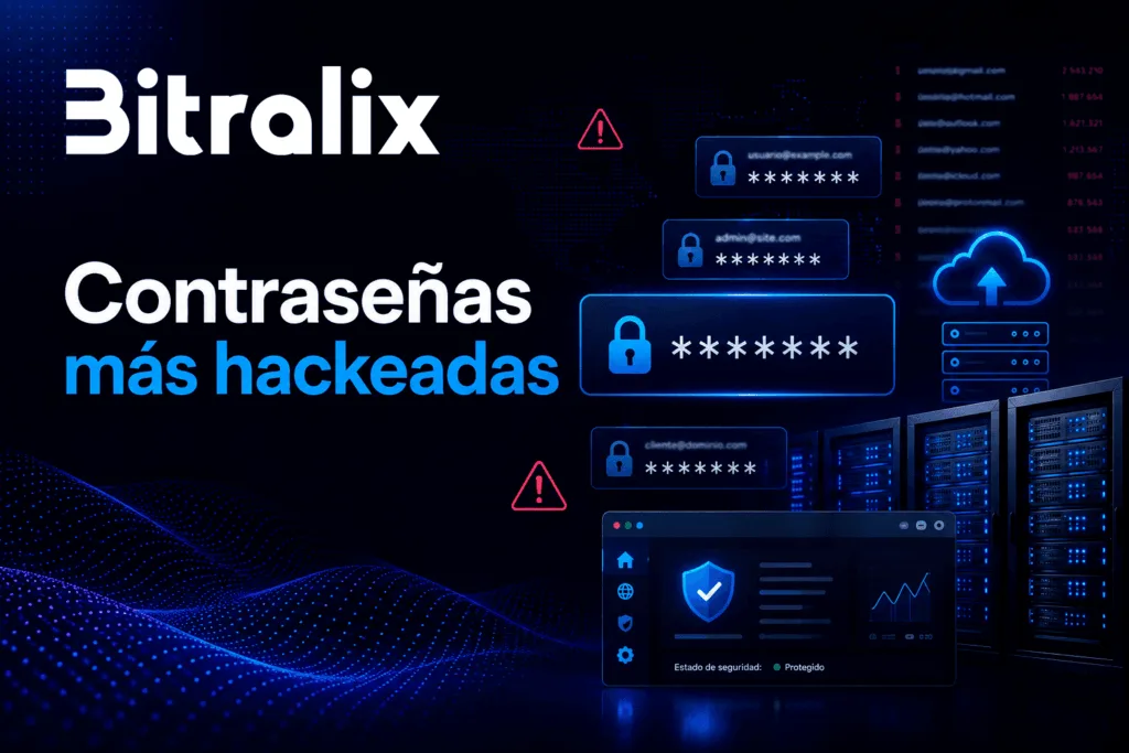 Contraseñas más hackeadas y seguridad en hosting para proteger una web