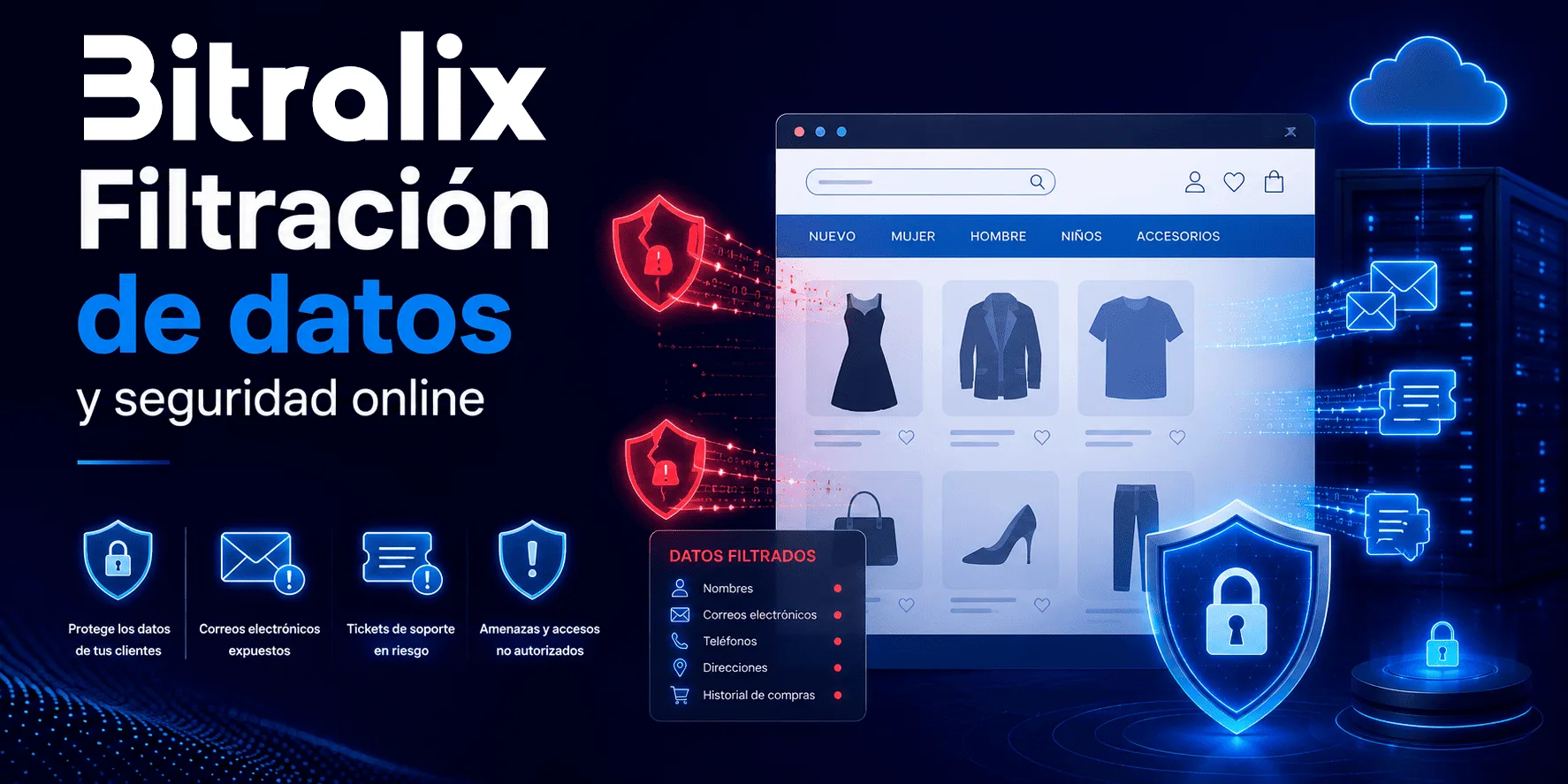 Filtración en Zara y seguridad online para proteger datos de clientes en tiendas digitales
