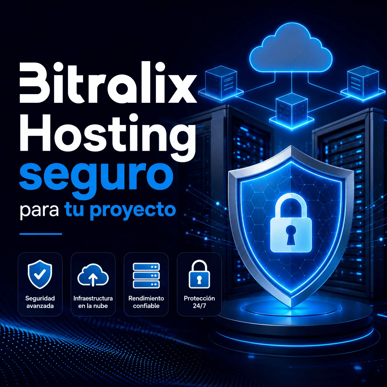 Hosting seguro de Bitralix para proteger proyectos online y datos de clientes