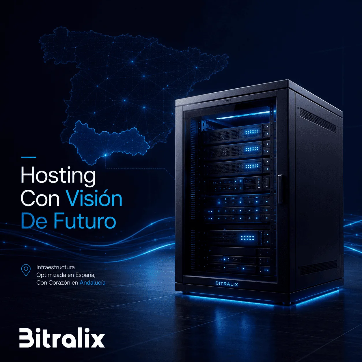 Hosting con visión de futuro de Bitralix para empresas en España