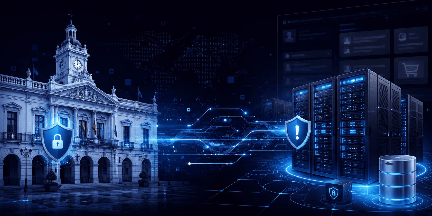 Hacker vende datos de ayuntamientos españoles en un entorno digital municipal