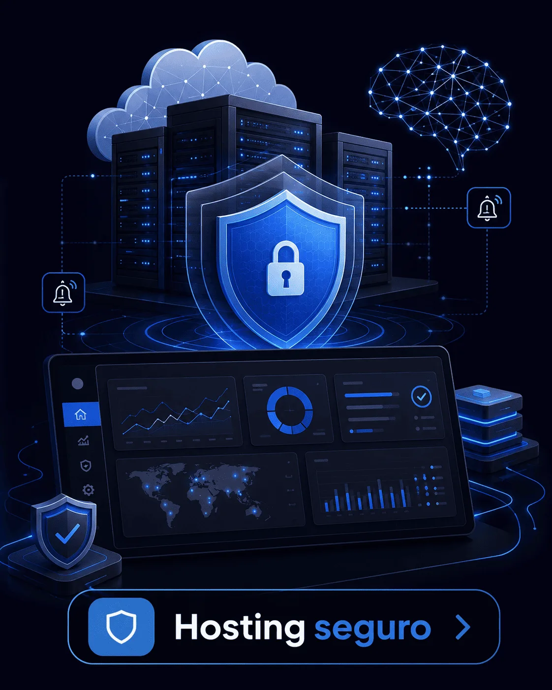 Seguridad en hosting frente a ataques automatizados y ciberataques autónomos