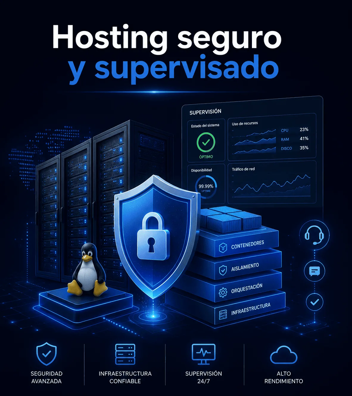 Hosting seguro para mitigar riesgos como CVE-2026-43499