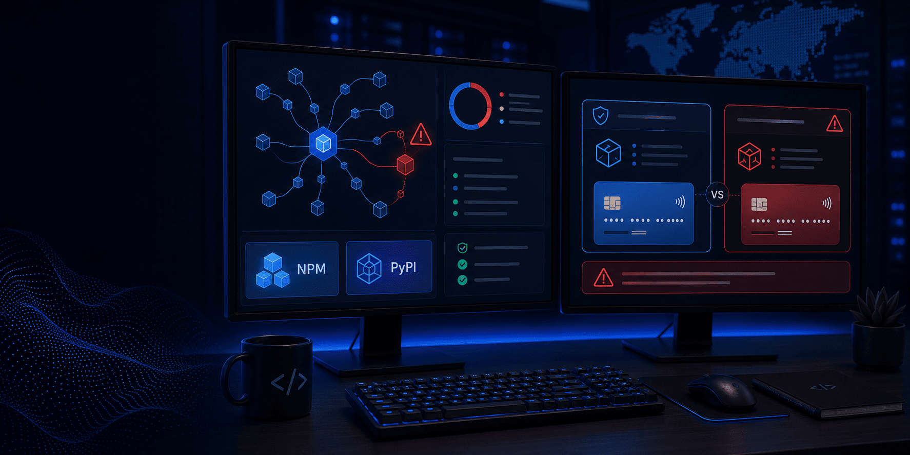 Paquetes Paysafe y Skrill maliciosos en NPM y PyPI representados como una amenaza en dependencias de software