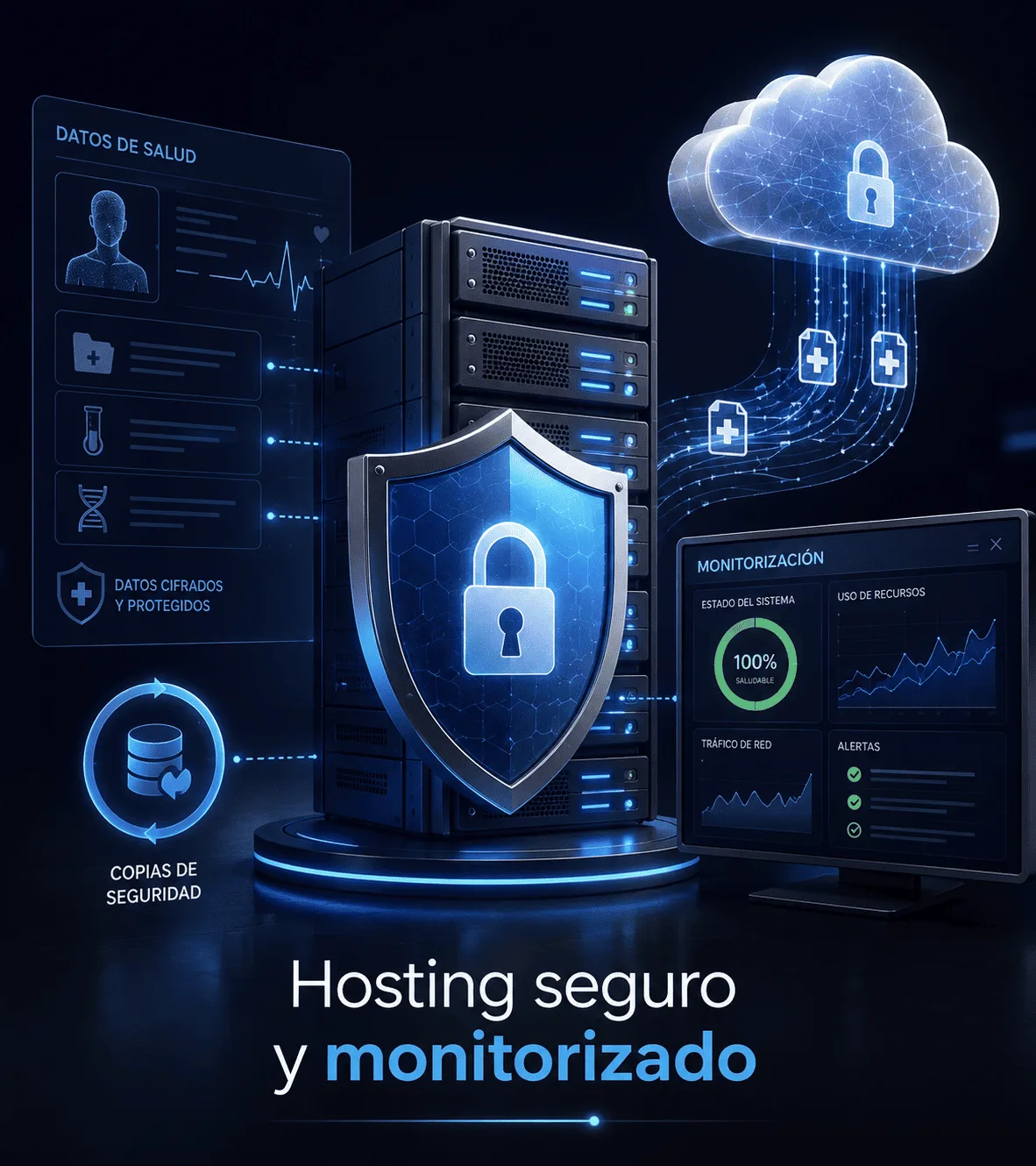 Hosting seguro para reducir riesgos tras una filtración de datos de CareCloud