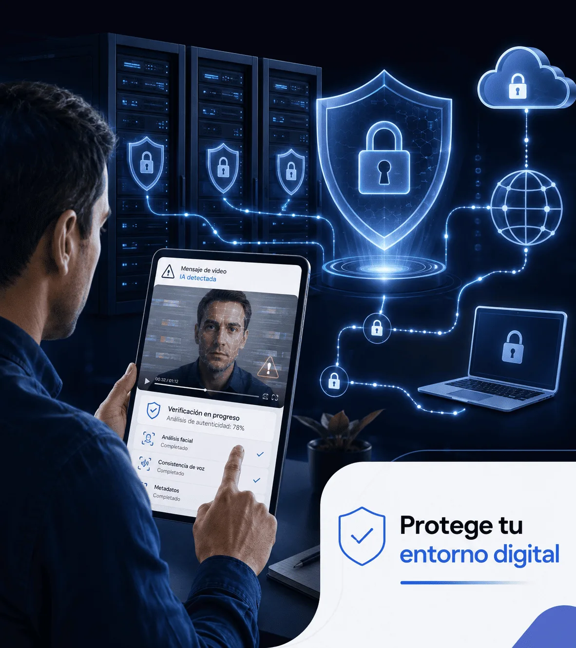 Protección de hosting frente a fraudes con inteligencia artificial